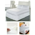 thumbnail image 3 of 12X Twin Size Bed Mattress Cover Zipper Plastic Waterproof Bed Bugs Protector Mites, 3 of 4