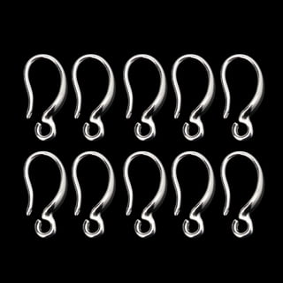 100 PCS/50 Pairs Earring Hooks, 925 Silver-Plated Hypoallergenic Earring  Hooks for Jewelry Making, 300 PCS Upgraded Earring Making kit, Earring  Making Supplies with Earring Backs and Jump Rings