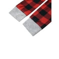 thumbnail image 6 of Matching Family Christmas Pajamas Family Pjs Tops Plaid Pants Matching Holiday Pajamas Set, 6 of 7