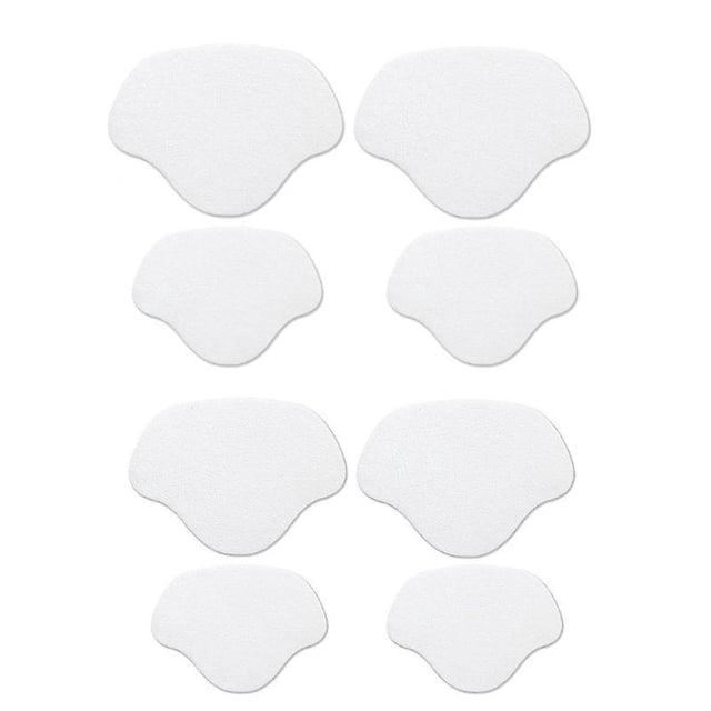 patches De Protection / Rparation Du Talon Pour Rparation De Chaussures 2 Tailles 4 Paires Vi Blanc