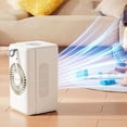 thumbnail image 4 of WEIWEIGG Car Portable Air Conditioner, Rechargeable Mini Portable Cool Air Spray, Personal Cooling Fan , Small Room Air Conditioners for Bedroom, Office, Outdoor,White, 4 of 7