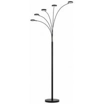 Cal Lighting Malibu Intergrated Led 8W X 5 Metal Arc Floor Lamp