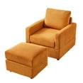 thumbnail image 5 of Classic Corduroy Single Sofa / Removable Backrest for Custom Comfort, 5 of 6