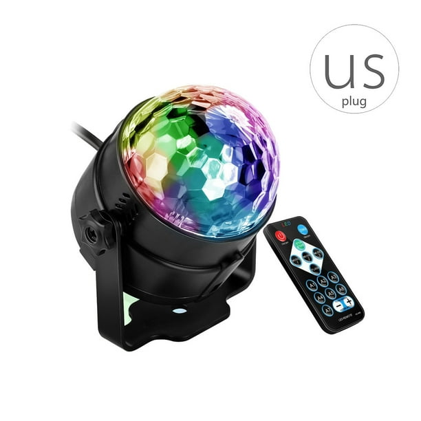 RGB DJ Disco Scène Lumière Télécommande LED Boule Projecteur Lampe