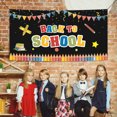 thumbnail image 4 of PEONAVET Welcome Banner, Starting Season Backdrop Banner Decorations, Large Fabric Banner Background Decorations for Classroom Office Photo Backdrop(59*35In), 4 of 6