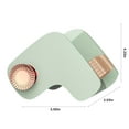 thumbnail image 3 of PP Hair Dryer Wall Mount, White Mint Green Green, 5.9x3.93x4.33in, Self-Adhesive Hanging Organizer for Bathroom, 3 of 8