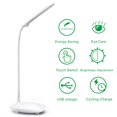 thumbnail image 4 of Desk Lamp Eye Protection Led Lamp Flexible Bedside Table Desk Lamp Led Reading Desk Light White, 4 of 5