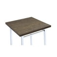 thumbnail image 2 of Acme Furniture Nadie Bar Table, Oak & Chrome 30"W x 30"L x 42"H, 2 of 4