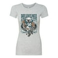 thumbnail image 2 of Wild Bobby, Philadelphia Fan | PHI Fantasy Football ,Sports, Women Slim Fit Junior Tee, Heather Grey, X-Large, 2 of 4