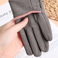 thumbnail image 4 of Penkiiy Winter Gloves for Women Women Winter Gloves Warm Touchscreen Gloves Windproof Gloves For Women Girls Winter Using Gray Gloves, 4 of 7