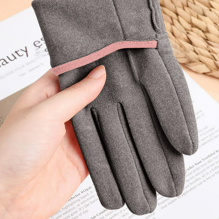 Gorros de invierno para mujer Y Guantes Thermal Insulate Glove