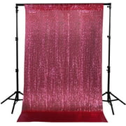 7x7 FT Sequin Backdrop Photography Background Curtain for Party Decoration