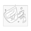 Genuine OE Volvo Door Trim Panel - 39818774