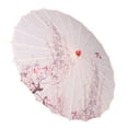 thumbnail image 4 of de papel aceitado de estilo chino Parasol de papel de aceite de estilo oriental para disfraces Estilo A Jinwen sombrilla china, 4 of 8