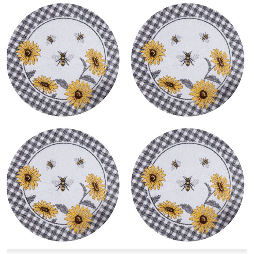 just-bees-and-sunflowers-braided-kitchen-or-dining-table-placemats-set-of-4-walmart