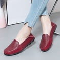 thumbnail image 7 of Sngxgn Women’s Ballet Flats Slip On Casual Shoes(Red,40), 7 of 7
