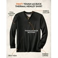 thumbnail image 2 of Legendary Whitetails Men's Tough as Buck Double Layer Thermal Henley Shirt, 2 of 4