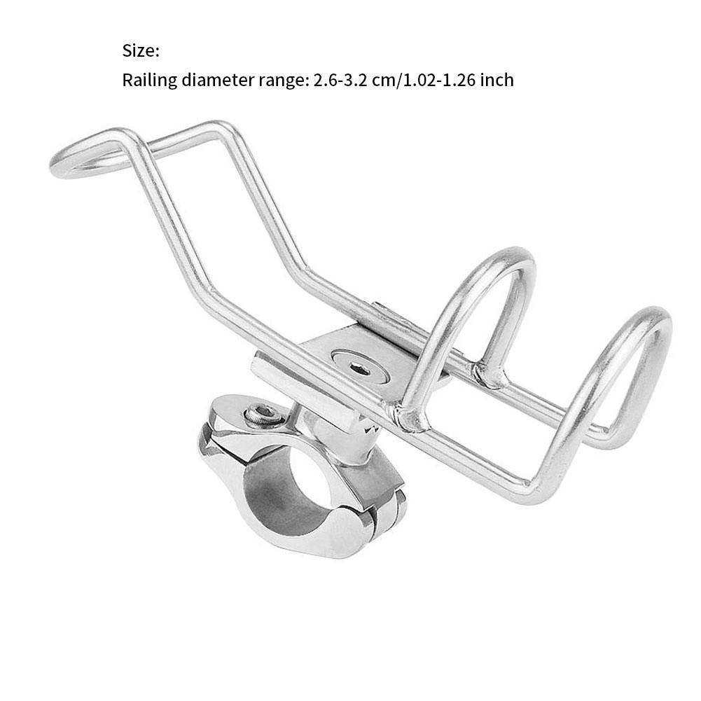 Fishing Rod Bracket, Stainless Steel Rod Holder For Fishing Boat Kayak