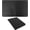 Black, variant on Padfolio Portfolio Binder - Thickened Business Folder for Interview Resumes, Legal Documents | Notepad Not Included, Durable, Brown