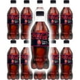 thumbnail image 2 of Coke Zero Cherry Flavor, 20 Oz Bottle (Pack of 10, Total of 200 Fl Oz), 2 of 10
