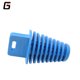 thumbnail image 5 of tapón de tubo de escape universal, accesorios para motocicleta, tubo de escape de motocross, purgador de aire de goma, silenciador, cubierta protectora de lavado, 5 of 5