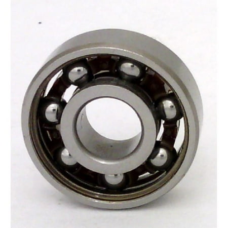- Chrome Steel 608 Miniature Open Ball bearing with Nylon Cage 8x22x7