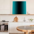 thumbnail image 5 of Framed Canvas Wall Art for Living Room Ombre Black Teal Wall Decor, Gradient Color Turquoise Aesthetic Paintings for Bedroom Office Kitchen Bathroom, Ready to Hang Artwork Wall Pictures 8x8 Inch, 5 of 9