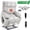 Beige, variant on GAKMCIL Large Dual Motor Infinite Position Power Lift Chenille Recliner Chair with Heating and 3 Massage 8 vibrating nodes(back,lumbar,thighs,legs), 3 Timing function, Steel Cup Holders, Gift (Beige)