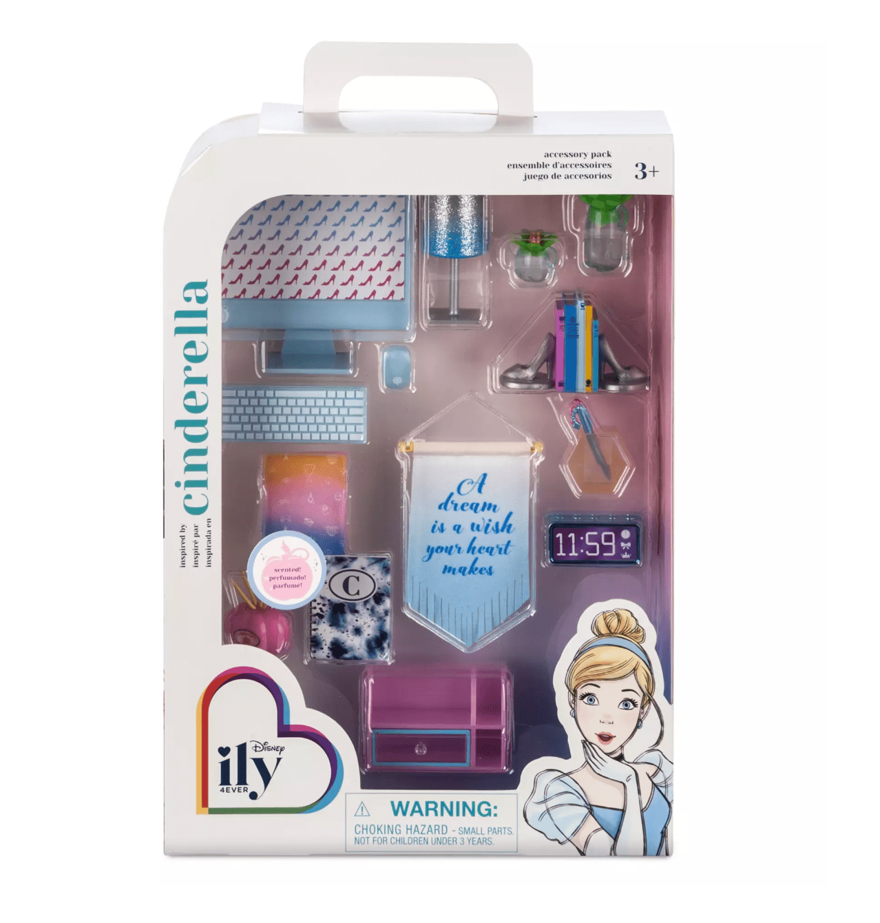 Disney ily 4EVER Accessory Pack Inspired by Cinderella New with
