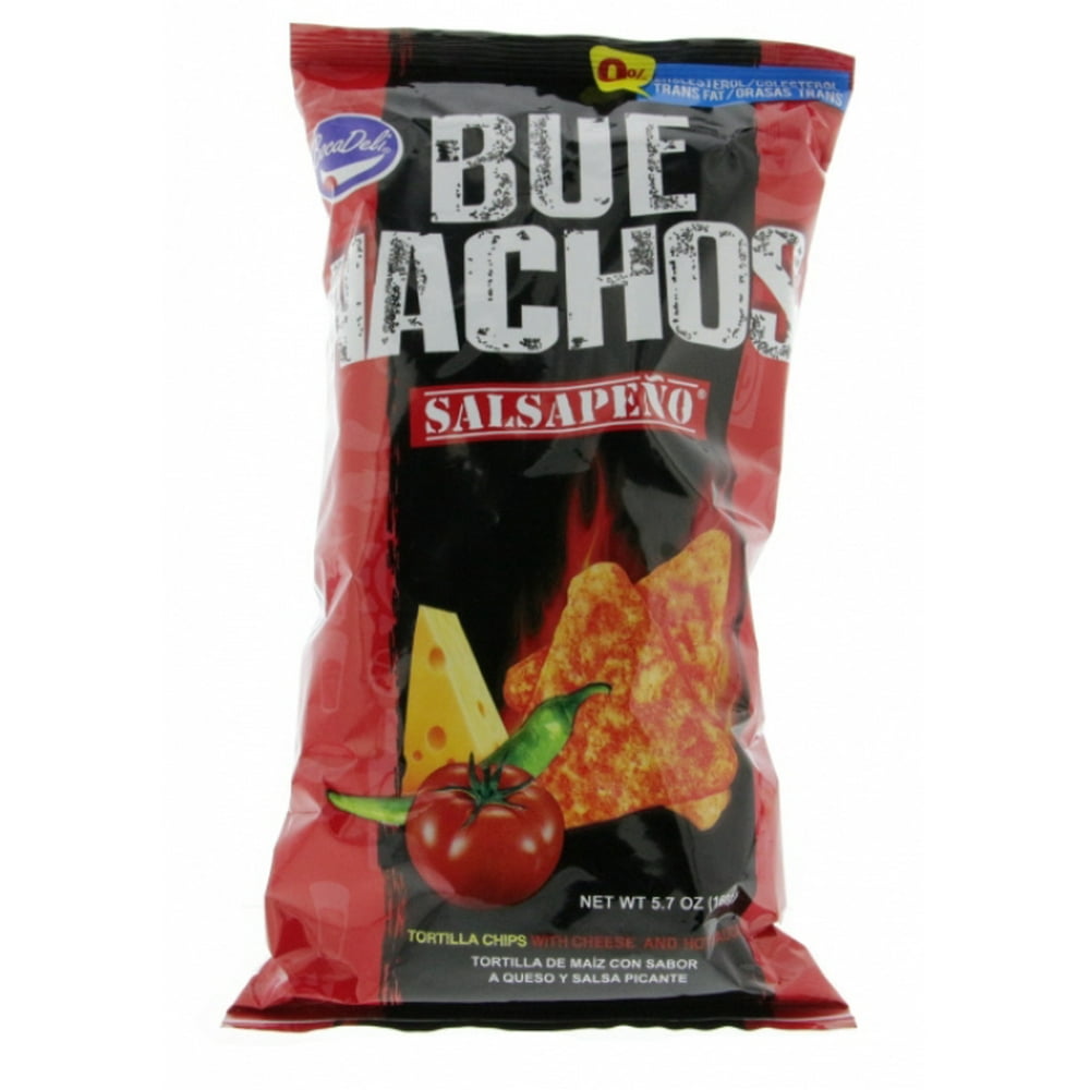 Buenacho Cheesy Hot Tortilla Chips 5.7oz Chips de Tortilla Caliente