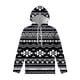 thumbnail image 4 of Sudadera con capucha con estampado tribal azteca antiguo retro para hombre, sudadera informal de calle en blanco y negro con estampado 3D, jersey de manga larga, 4 of 4