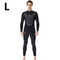 thumbnail image 3 of Naiovety Trajes de neopreno traje de buceo ultrafino de secado rápido para hombres y hombres traje de neopreno pantalones de manga larga protección Deportes acuáticos negro L Naiovety OD003281-03, 3 of 6