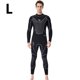 thumbnail image 2 of Traje de buceo Secado rápido Pantalones de manga larga de una sola pieza Sunprotection Manténgase al calentamiento para bucear Snorkeling Surfing Natación Negro Negro 【L】 Inevent OD003281-03, 2 of 7