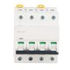 thumbnail image 2 of Disjoncteur miniature PA66, boîtier ignifuge, disjoncteur automatique 4P pour bâtiment commercial, AC 400 V 25 A, 2 of 4