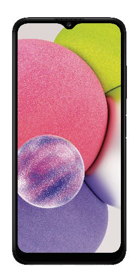 Boost Mobile Samsung A03, 32 GB, Black - Prepaid 