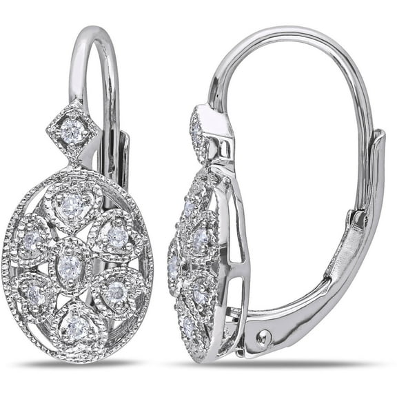 Everly Women's Diamond Sterling Silver Earrings