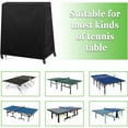 thumbnail image 4 of Housse de Table de Ping-Pong Extérieure et Intérieure Imperméable pour Tables Pliables 185X165X70 cm, Matériau Résistant aux Intempéries en Tissu Oxford avec Cordon de Serrage Réglable pour Design Coupe-Vent, 4 of 5