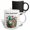 Multicolor, variant on 3drose, Funny Cute Garden Gnome Home Sweet Gnome Gardening Pun, 11oz Magic Transforming Mug