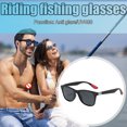 thumbnail image 2 of Gafas de sol con montura Protección UV Gafas protectoras para los ojos para pesca Viajes Camping JShteea El nuevo, 2 of 6