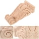 thumbnail image 3 of ColoMX Apliques de madera, molduras de madera decorativas, ménsula decorativa para muebles, moldura, bloque de esquina, 3 of 7