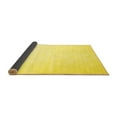 thumbnail image 2 of Ahgly Company Indoor Rectangle Abstract Yellow Contemporary Area Rugs, 8' x 10', 2 of 4
