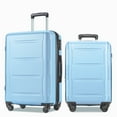 thumbnail image 3 of Pouseayar 2 Piece Luggage Set Expanable Spinner Wheel Lightweight Suitcase 20"+24", 3 of 9