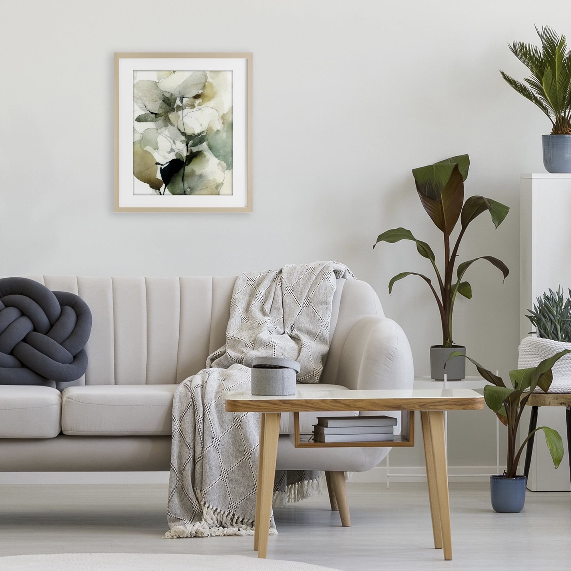 Stupell Industries Floral Branches in Motion Birch Framed Print Under Glass, design by Svetlana Aleynikova