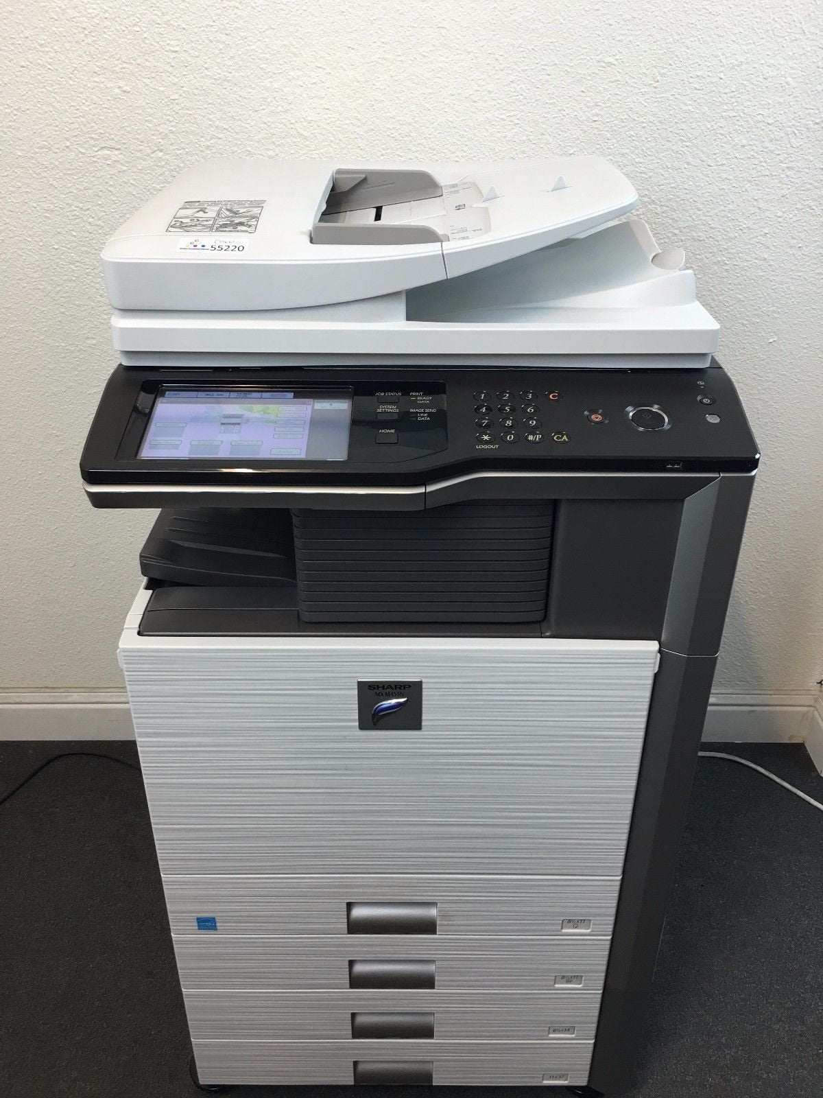 sharp copiers mx-704on hole punch