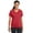 True Red, variant on Sport-Tek Lst340 Ladies Posicharge Racermesh V-Neck Tee