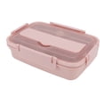 thumbnail image 2 of Lunch Boxfor Students,Lunch Box 3 Compartments Lunch Box Portable Lunch Box Striking Appearance, 2 of 14