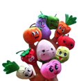 thumbnail image 1 of Fruits and Vegetables Soft Finger Puppets Set for Children Early Development, 1 of 8