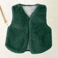 thumbnail image 3 of Blekii Manteau Sans Manches Automne Hiver, Gilet pour Enfants Mi-Long Chaud, Superposition Automne, Tenue d'Hiver, Sortie Formelle, Veste Décontractée, Voyage, Événement Spécial, Mode Saisonnière, 3 of 3