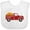 AA-White, variant on Inktastic Thanksgiving Red Truck Hauling a Giant Pumpkin Boys or Girls Baby Bib
