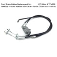 thumbnail image 4 of Reemplazo de Cables de Freno Delantero de Moto Para Atv Moto 4 YFM200 YFM225 YFM250 YFM350 52H-26361-00-00 / 52H-26371-00-00, 4 of 6